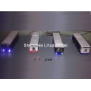 1:100 lighted metal bus--8.9cm length