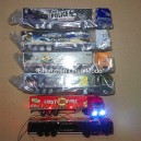 1:87 lighted metal truck--19cm length