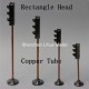 3 aspect signal lamp 02--rectangle head