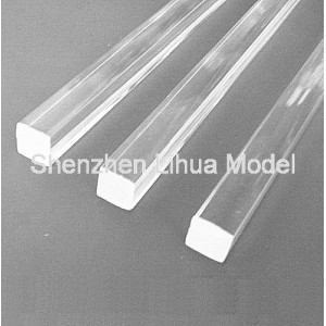 acrylic square rod-transparent clear square acrylic rod