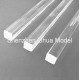 acrylic square rod-transparent clear square acrylic rod