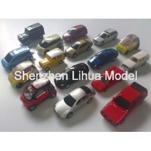 1:100 Boutique plastic car--lightless 