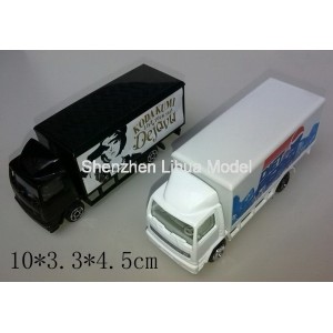 1:75 plastic truck--lightless 