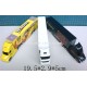 1:75 plastic container truck--lightless 