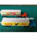 1:100 plastic container truck--lightless