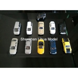 1:120 metal car--lightless 3.6cm Length 